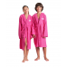 Детский халат махровый унисекс Arena Zeppelin Light Junior Robe (009039-910) 8-9 лет розовый