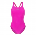 Жіночий спортивний купальник для плавання Arena TEAM SWIMSUIT SWIM PRO SOLID (004760-906) розмір 36 рожевий