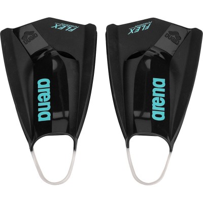 Ласти для плавання короткі із відкритою п'ятою Arena POWERFIN PRO II Flex (011938-400) чорние, розмір 44-45 Ласти для плавання короткі із відкритою п'ятою Arena POWERFIN PRO II Flex (011938-400) чорние, розмір 44-45
