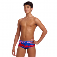 Дитячі плавки Funky Trunks Boy's Sidewinder Trunks High Lights (FTS015B72365) розмір 28 (12-13 років) фіолетові