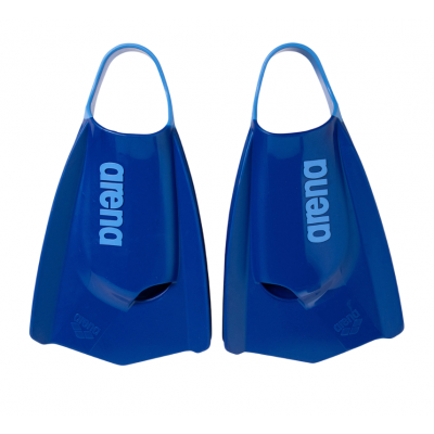 Ласти для плавання короткі із відкритою п'ятою Arena POWERFIN PRO II (006151-110) сині, розмір 38-39