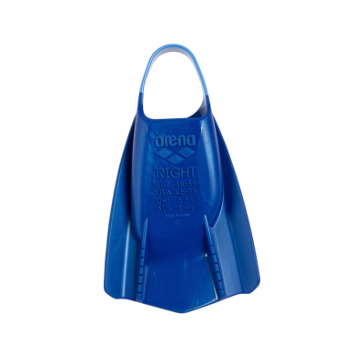 Ласти для плавання короткі із відкритою п'ятою Arena POWERFIN PRO II (006151-110) сині, розмір 38-39