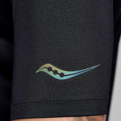 Футболка Saucony STOPWATCH SHORT SLEEVE (SAM800377-BK) розмір L