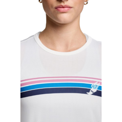 Футболка Saucony STOPWATCH GRAPHIC SHORT SLEEVE (SAW800490-WHS4) розмір L