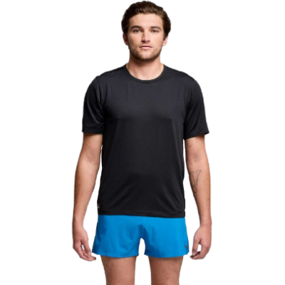 Футболка Saucony STOPWATCH SHORT SLEEVE (SAM800377-BK) розмір XXL