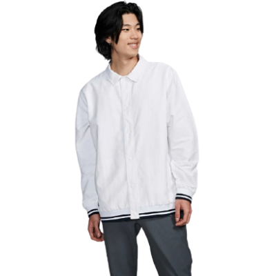 Куртка спорт. Saucony METRO COACHES JACKET (SAU800075-WH) розмір M