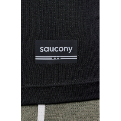 Футболка довг. рукав Saucony STOPWATCH LONG SLEEVE (SAM800379-BK) розмір XL