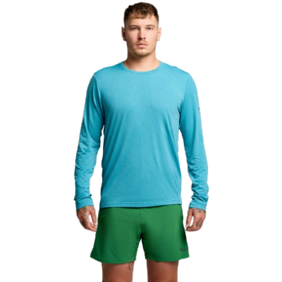 Футболка довг. рукав Saucony STOPWATCH LONG SLEEVE (SAM800379-BYH) розмір XL