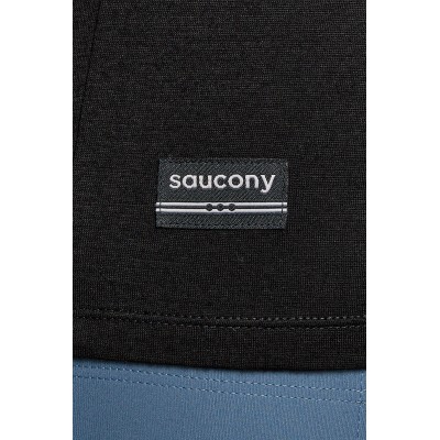 Футболка довг. рукав Saucony PEREGRINE MERINO LONG SLEEVE (SAM800362-BK) розмір S