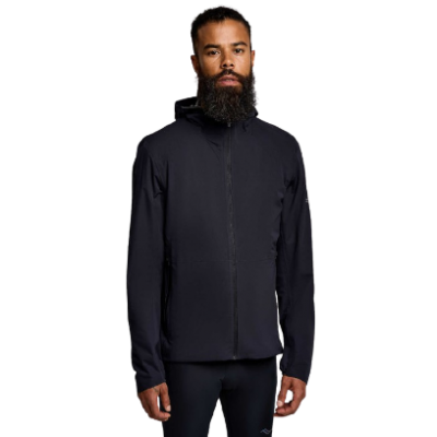 Вітрівка Saucony HURRICANE WATERPROOF JACKET (SAM800360-BK) розмір XL