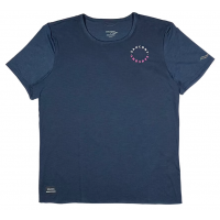 Футболка Saucony STOPWATCH GRAPHIC SHORT SLEEVE (SAW800490-NVHS5) розмір S