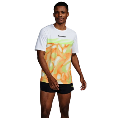 Футболка Saucony ELITE SHORT SLEEVE (SAM800394-PLS5) розмір L