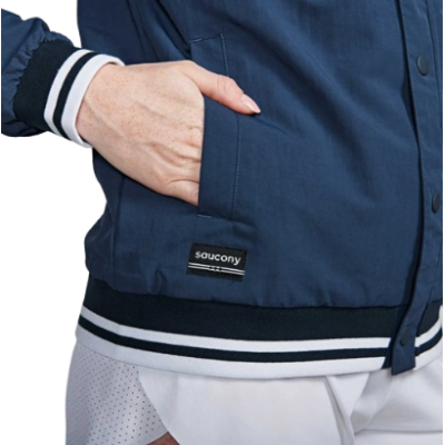 Куртка спорт. Saucony XLETRO COACHES JACKET (SAU800075-NV) розмір XL