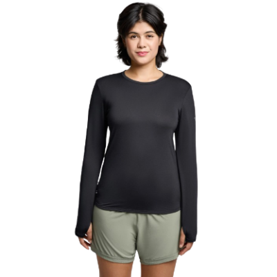 Футболка довг. рукав Saucony STOPWATCH LONG SLEEVE (SAW800486-BK) розмір XL