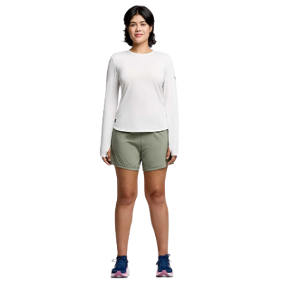 Футболка довг. рукав Saucony STOPWATCH LONG SLEEVE (SAW800486-WH) розмір M