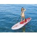 Надувна SUP дошка для серфінгу Z-Ray X-Rider Deluxe X2 з веслом, насосом та сумкою для зберігання.