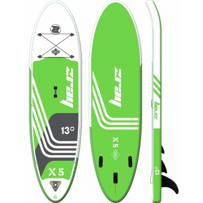 Надувна SUP дошка для серфінгу Z-Ray X-Rider XL X5 з веслом, насосом та сумкою для зберігання