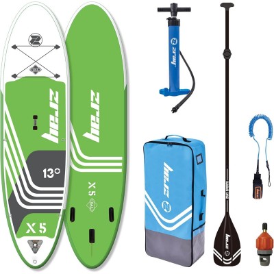 Надувна SUP дошка для серфінгу Z-Ray X-Rider XL X5 з веслом, насосом та сумкою для зберігання