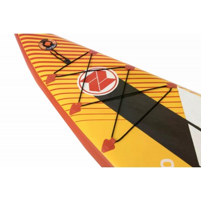 Надувна гоночна SUP дошка Z-Ray RAPID PRO R2 з веслом, насосом та сумкою для зберігання.