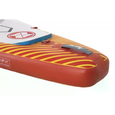 Надувна гоночна SUP дошка Z-Ray RAPID PRO R2 з веслом, насосом та сумкою для зберігання.