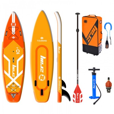 Надувна SUP дошка для САП серфінгу Z-Ray Fury F1 з веслом, насосом та сумкою для зберігання