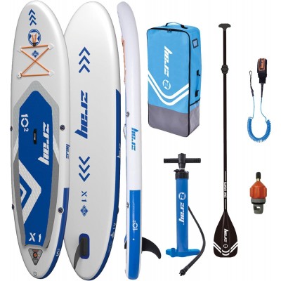 Надувна SUP дошка для SUP-серфінгу Z-Ray X-RIDER X1 з веслом, насосом та сумкою для зберігання